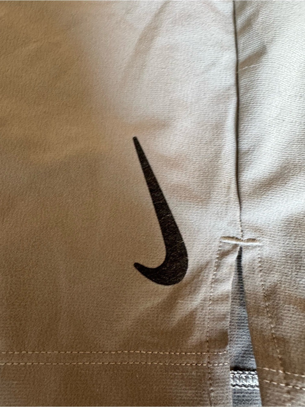 Men's Athletic Performance Shorts - Gray. Nike. Yoga - Picture 2 of 5